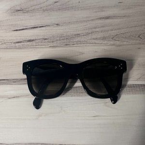 Celine Sunglasses, 41397/S T7DZ3 48-23-145, Black Tortoise, Authentic